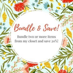 Other - Bundle 2+ items, get 20% off! Other - Bundle 2+ items, get 20% off!